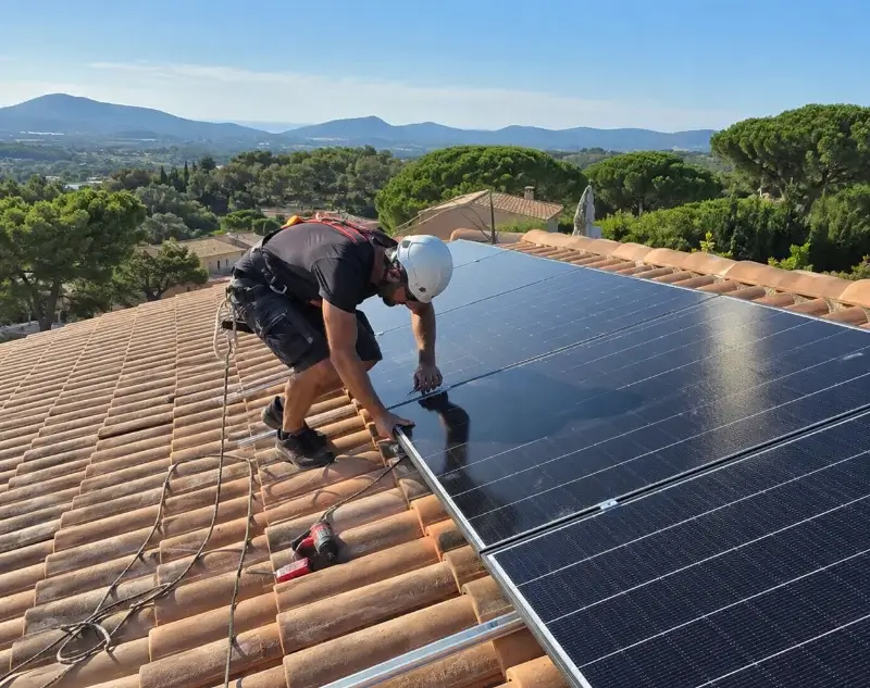 Installateur panneaux solaires Villages du Lac de Paladru — pose photovoltaïque sur toiture